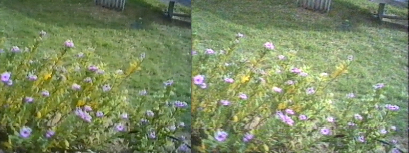 Comparison #1 of cheap usb composite capture and vhs-decode.