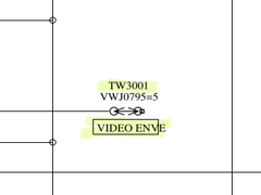 Video test point in service manual